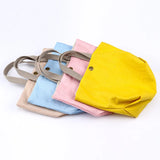 Women's Small Shoulder Bag Cotton Linen Totes Buckles Cloth Bags