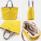 Women's Small Shoulder Bag Cotton Linen Totes Buckles Cloth Bags