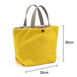 Women's Small Shoulder Bag Cotton Linen Totes Buckles Cloth Bags