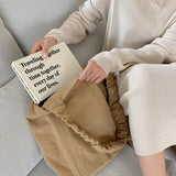 Women's Large Canvas Handbag Shoulder Bag Tote Bag