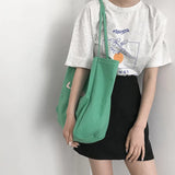 Women's Large Capacity Shoulder Handbag Casual Hobo Bag Canvas Tote