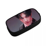 Hyunjin Pen Box Student School Anime Zipper Pen Bag Child Stationery Bag
