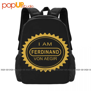 Ferdinand Von Aegir Backpack Large Capacity Vintage Softback