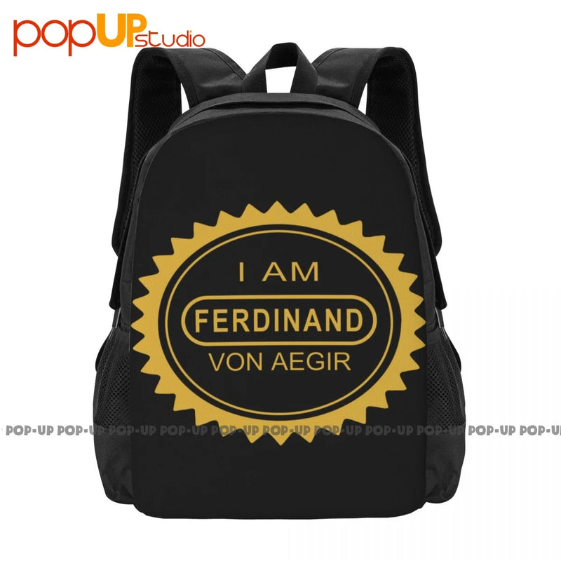 Ferdinand Von Aegir Backpack Large Capacity Vintage Softback