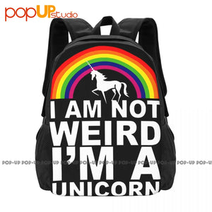 Unicorn Backpack Large Capacity Travel Shoe Bag