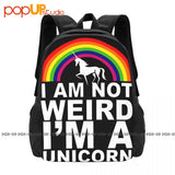 Unicorn Backpack Large Capacity Travel Shoe Bag