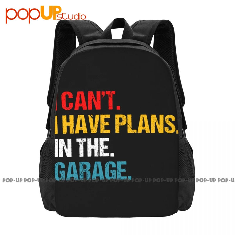 Car Mechanic Backpack Large Capacity Foldable Shopping Bag