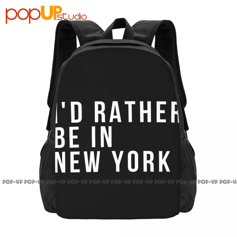 York Backpack Large Capacity Bookbag Swimming Gym Tote Bag