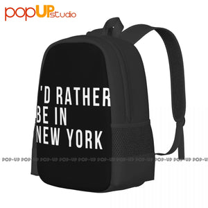 York Backpack Large Capacity Bookbag Swimming Gym Tote Bag