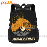 Paragliding Backpack Large Capacity School Schoolbag Sports Bag