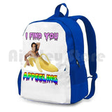 Nicolas Cage Meme Actor Film Movie Hiking Backpack