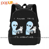 Vibrating Backpack Large Capacity Gym Training Personalised School Sport Bag