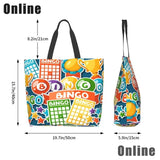 Bingo Game Funny Handbags Shoulder Bags for Women