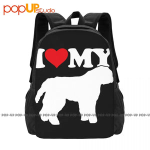 Bouvier Des Flandres Backpack Large Capacity Softback Sports Bag