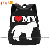 Bouvier Des Flandres Backpack Large Capacity Softback Sports Bag