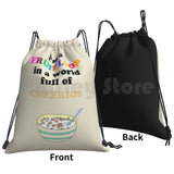 Fruit Loop in a Cheerios World Drawstring Bag