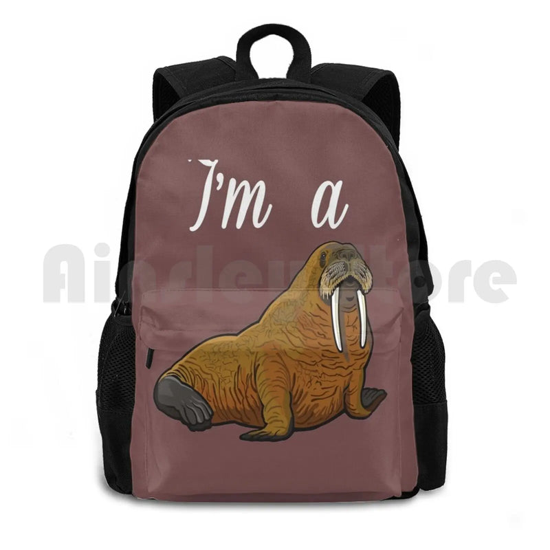 Walrus Retro Classic Outdoor Hiking Backpack