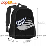 Yacht Cruise Ocean Backpack Large Capacity Storage Bag