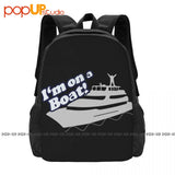 Yacht Cruise Ocean Backpack Large Capacity Storage Bag
