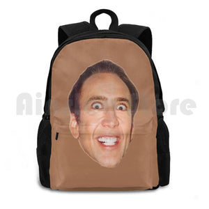 Nicolas Cage Watching You Outdoor Hiking Backpack