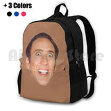 Nicolas Cage Watching You Outdoor Hiking Backpack