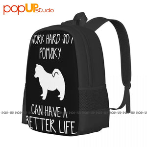 Pomsky Life Backpack - Large Capacity Training Storage Bag