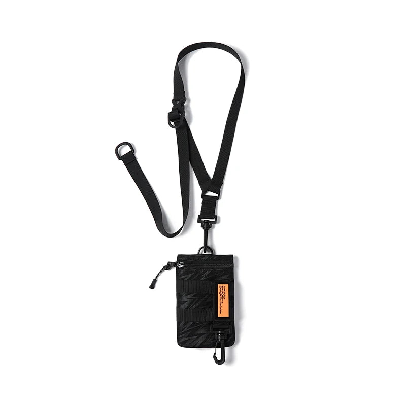 Mesh Crossbody Bag Men Streetwear Outdoor Shoulder Bag