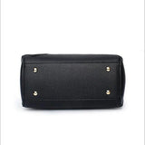 Floral Tote Bag Women's PU Leather Handbag