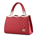 Europe Bowknot Bag Women Handbag PU Leather Lady Tote Crossbody Bags