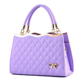 Europe Bowknot Bag Women Handbag PU Leather Lady Tote Crossbody Bags