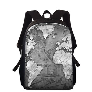 Printing School Bags For Teenager Primary Orthopedic Backpack