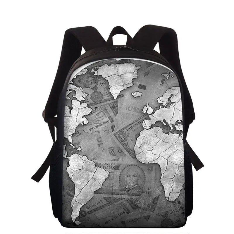 Printing School Bags For Teenager Primary Orthopedic Backpack