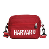 Canvas Small Flaps Square Handbag Crossbody Shoulder Bag