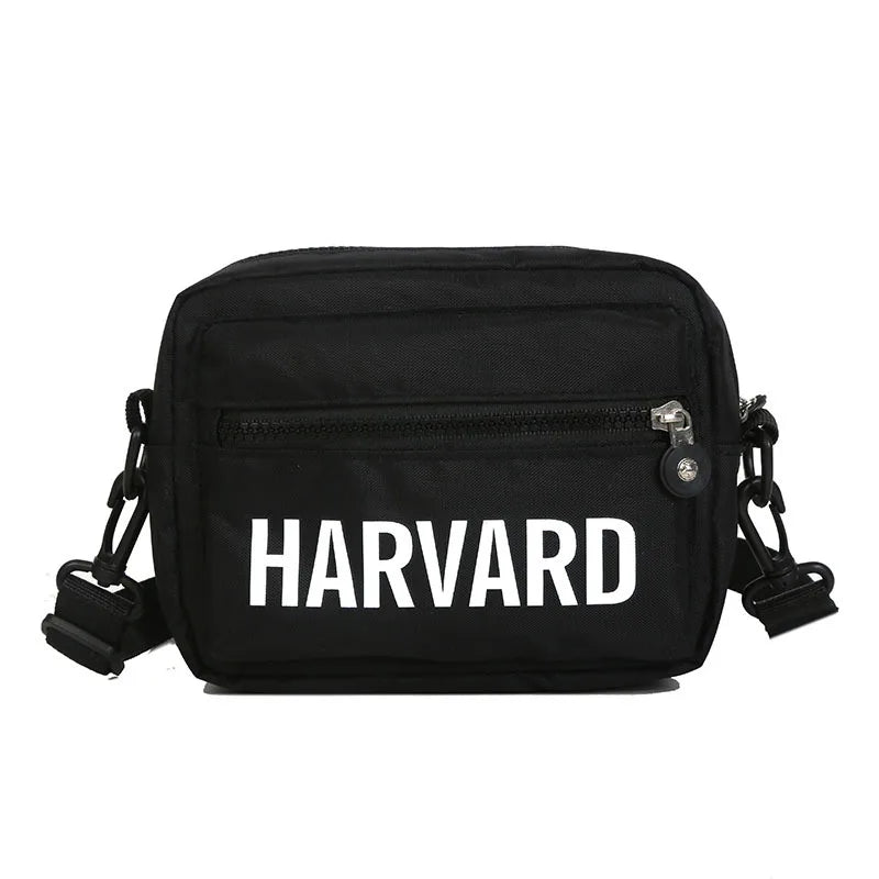 Canvas Small Flaps Square Handbag Crossbody Shoulder Bag