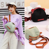 Letter Printed Crossbody Shoulder Bag for Women