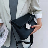 INS Female Casual Hand Bag High PU Leather Women's Handbag