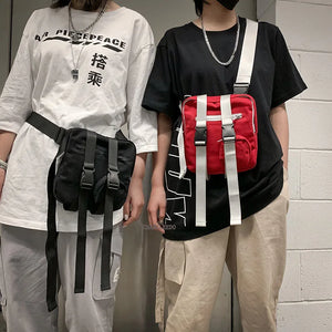 Street Hip-hop Waist Bag Single Shoulder Crossbody Bag