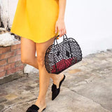 INS Jelly Hand-Held Basket Bag Large Capacity Tote Bags