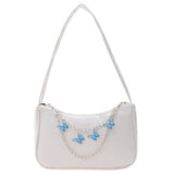 Women Butterfly Chain Bag Candy Bag Female Underarm Bags Ladies Travel Purses