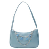 Women Butterfly Chain Bag Candy Bag Female Underarm Bags Ladies Travel Purses