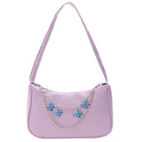 Women Butterfly Chain Bag Candy Bag Female Underarm Bags Ladies Travel Purses