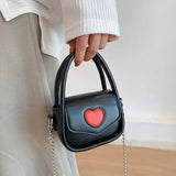 INS Women Mini Handbags PU Leather Crossbody Bags Chain Shoulder Bags