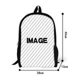 Cartoon Panda & Sloth School Bags for Teens Students Book Bag