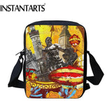 Scenery Messenger Bag Polyester for Student Females