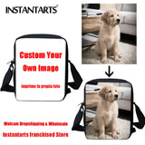 Dog 3D Printing Shoulder Messenger Bag for Women