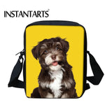 Dog 3D Printing Shoulder Messenger Bag for Women
