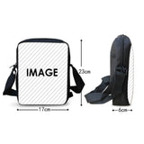 Dog 3D Printing Shoulder Messenger Bag for Women
