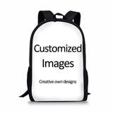 Flame Music Notes School Bag for Boys Girls