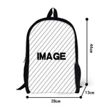 Vintage Daisy Printed Backpack for Teenage Girl Student