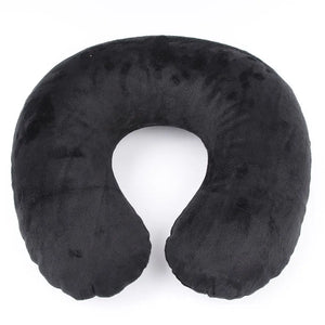 Comfortable U-Shaped Neck Pillow for Travel & Car, Pain Relief Support